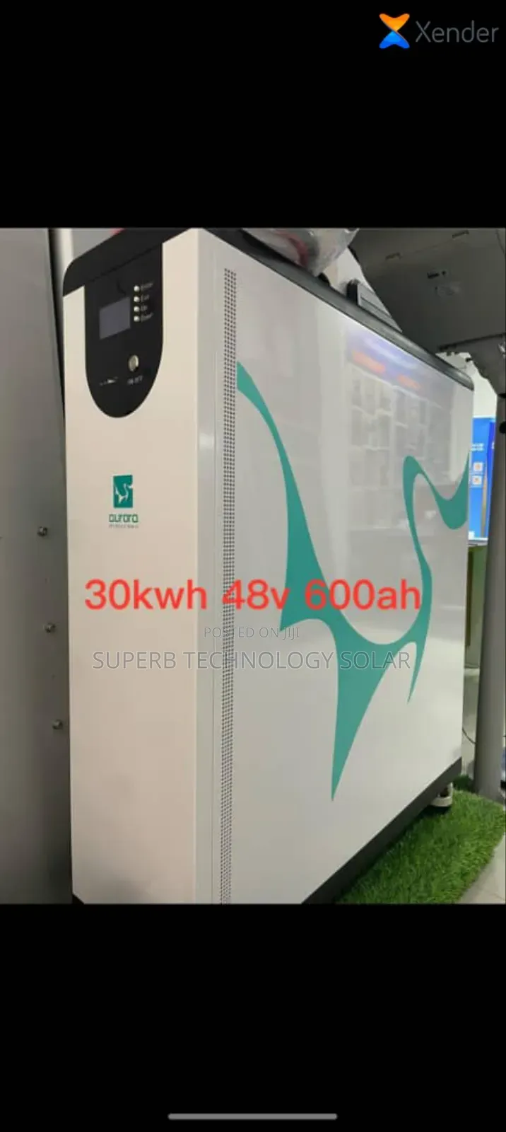 30kwh 48v Aurora Lithium Battery