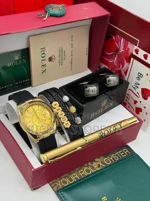 Exclusive Rolex Skydweller Rubber Masculine Set