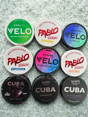 Pablo-Cuba-Other Nicotine Pouches–30mg, 50mg 60mg (Multple Flavours)