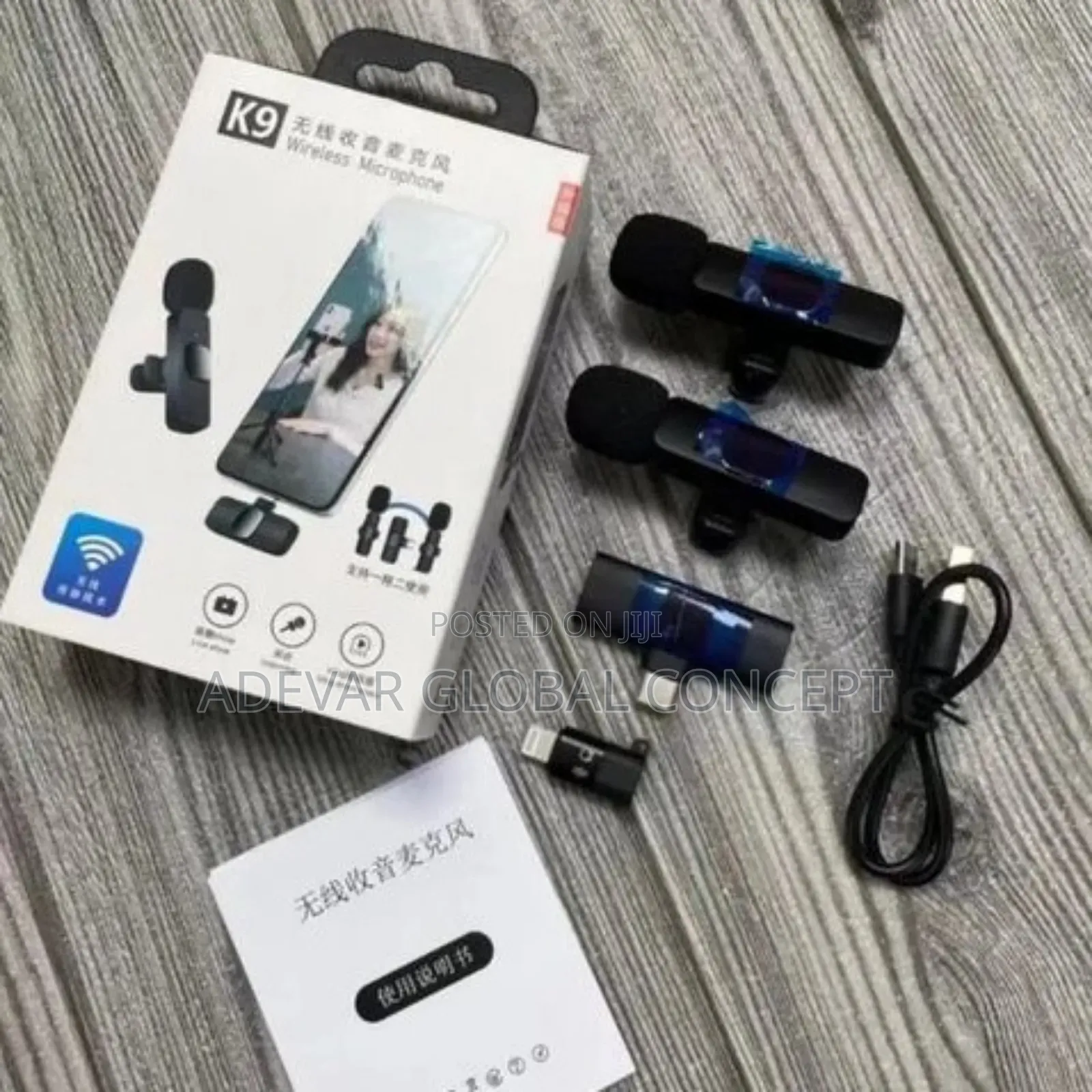 2in1 Wireless Microphone For Type C Or iPhone
