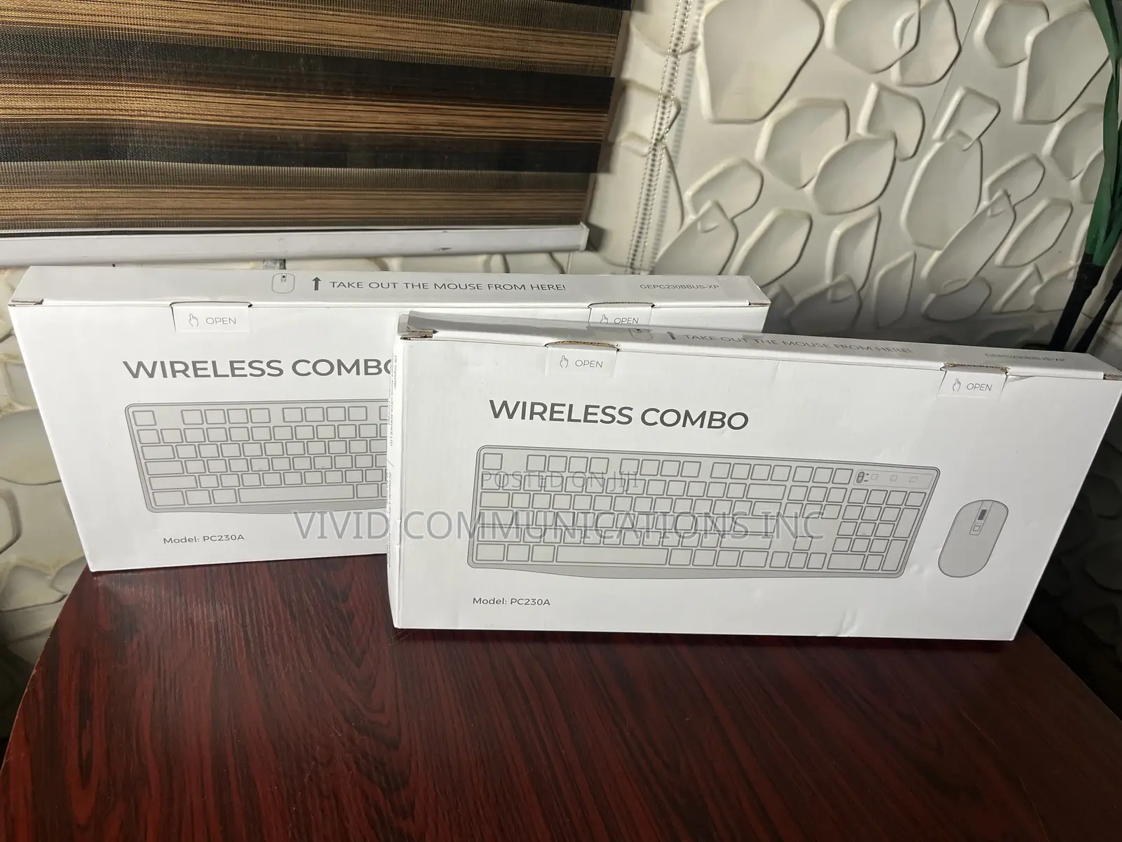 Wireless Combo Keyboard and Mouse