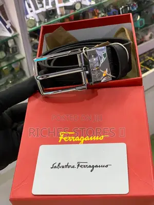 High Quality Ferragamo Leather Men Belt