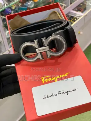 High Quality Ferragamo Leather Men Belt