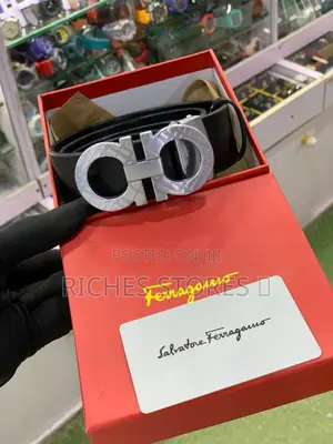 High Quality Ferragamo Leather Men Belt