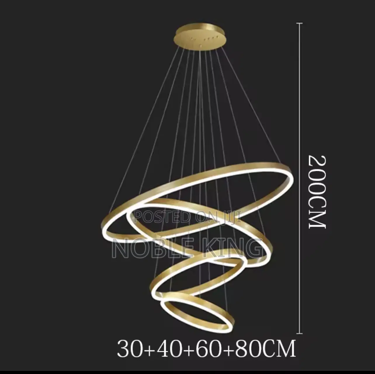 Nurdic Home Decoration Staircase Chandelier