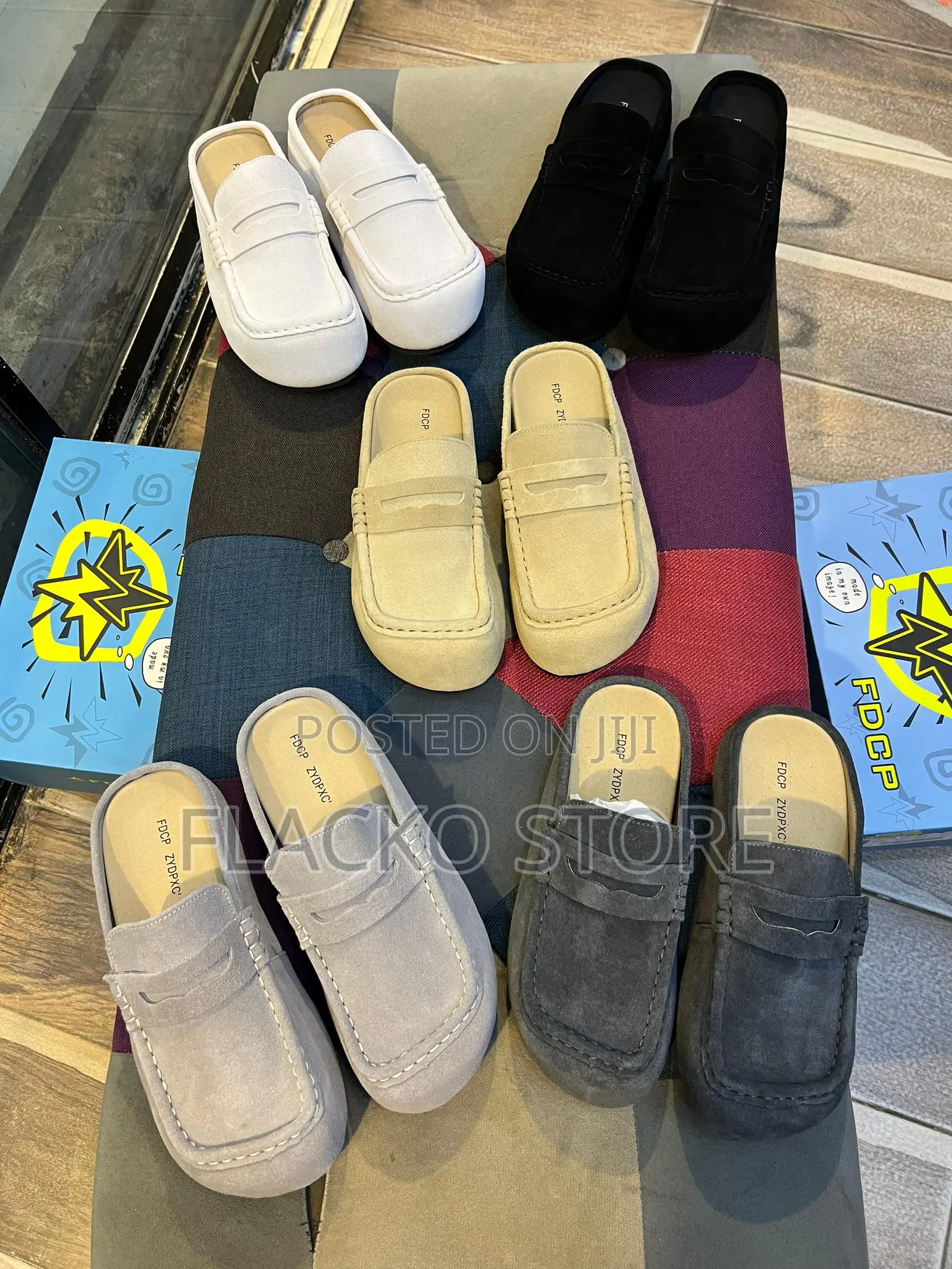 Original Fdcp Suede Mules