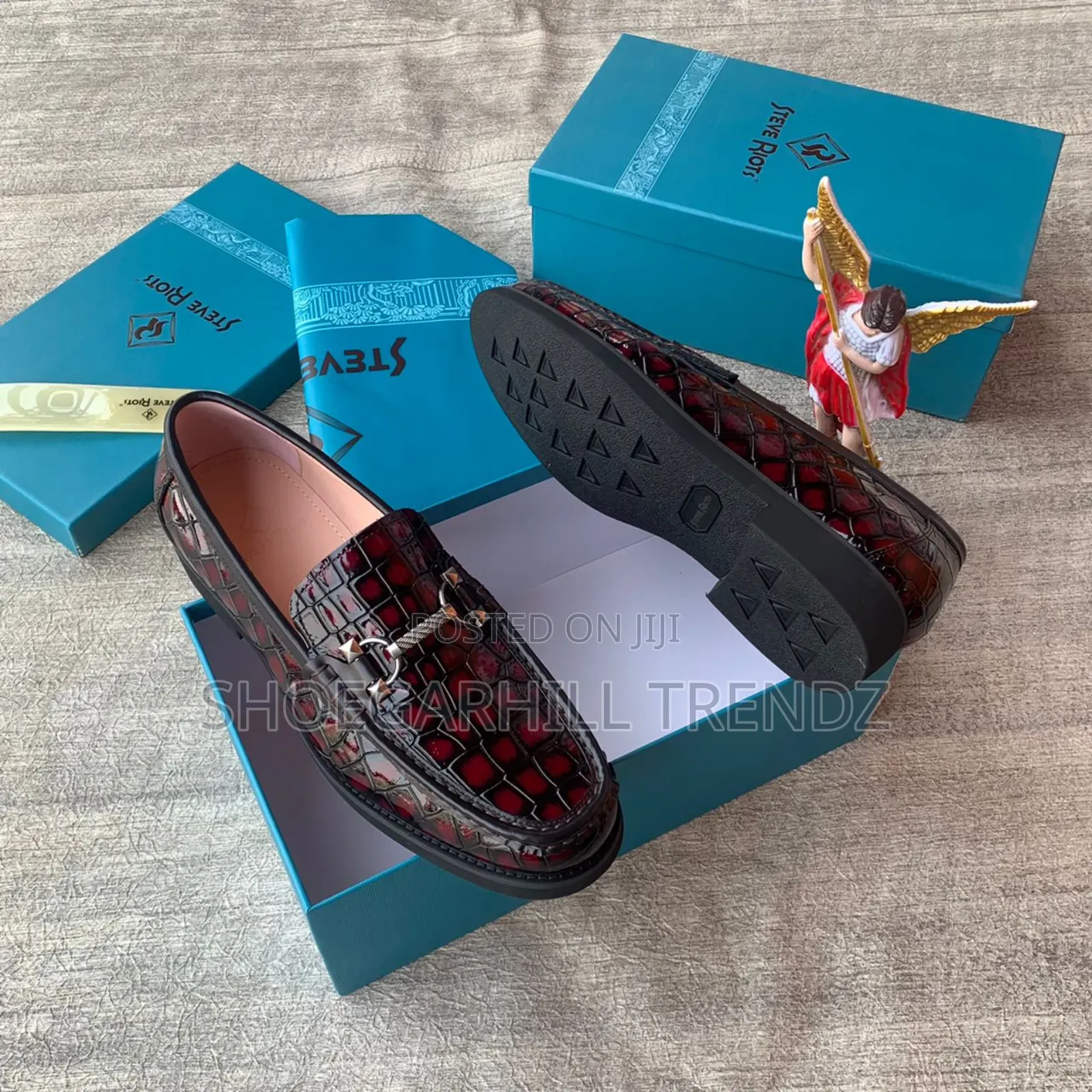 Classy Steve Riots Patent Loafers Shoes