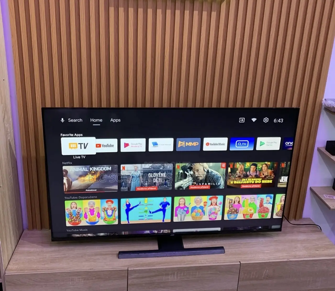 50 Inch JVC Qled Android