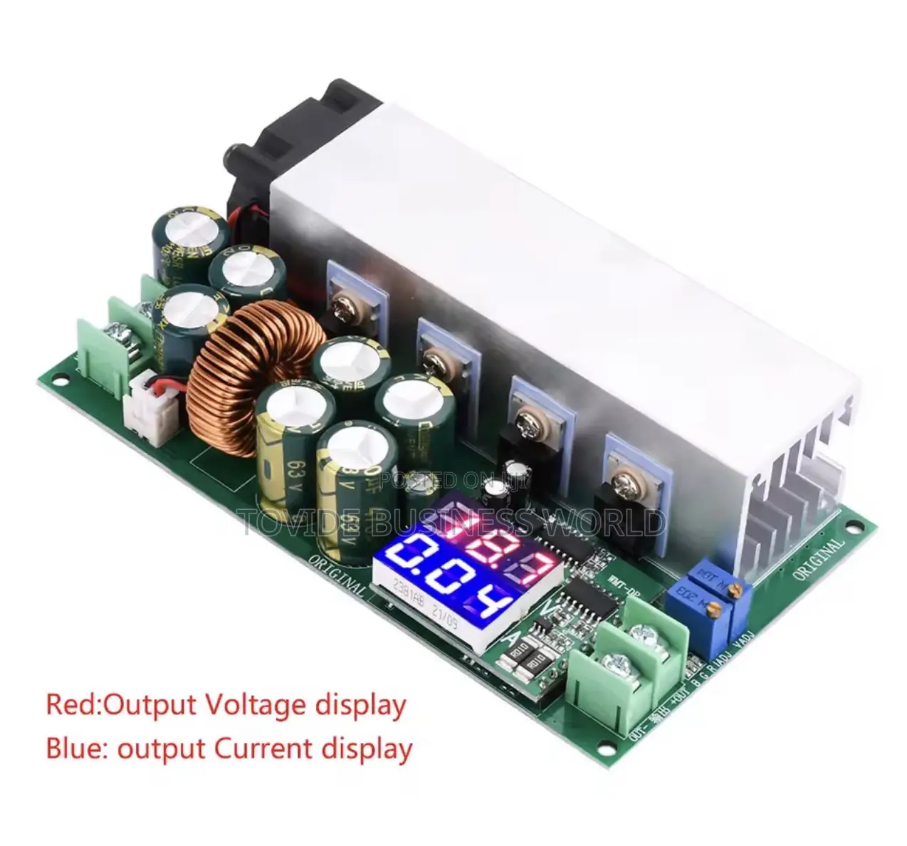 600w 20a Dc - Dc Bulk Stepdown Converter With Volt and Current Screen