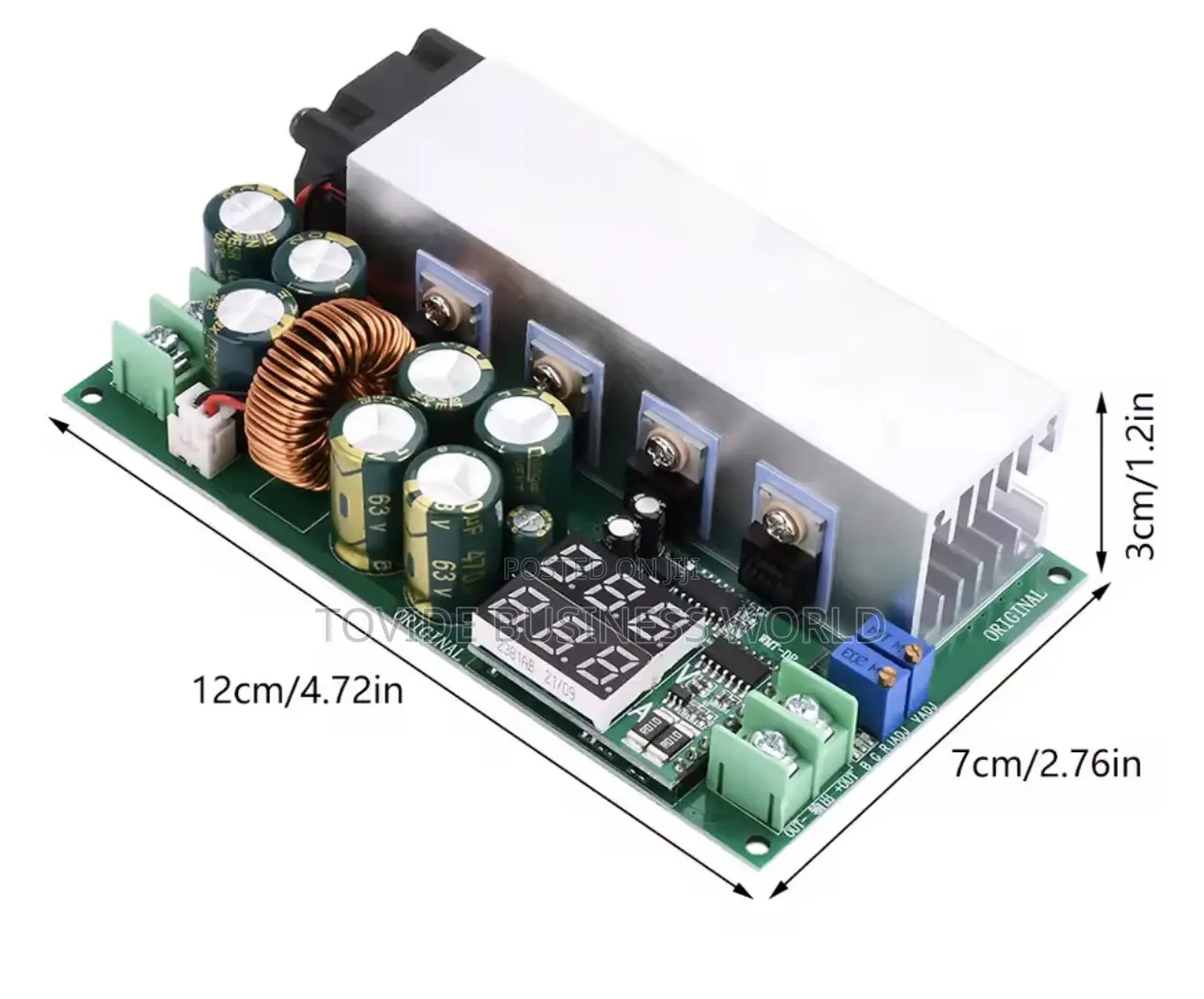 600w 20a Dc - Dc Bulk Stepdown Converter With Volt and Current Screen