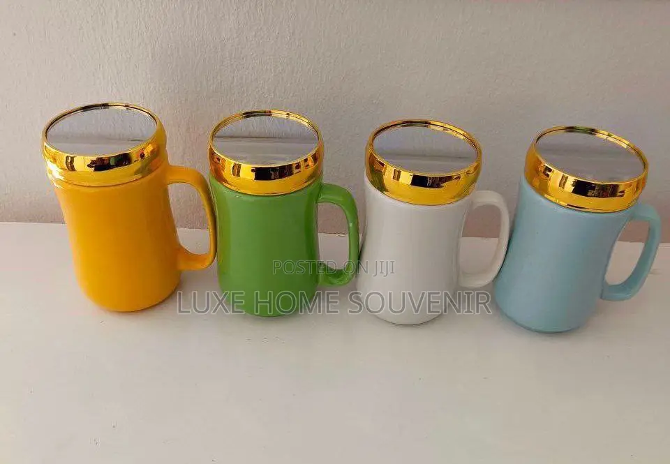 Mirror Mug With Handle