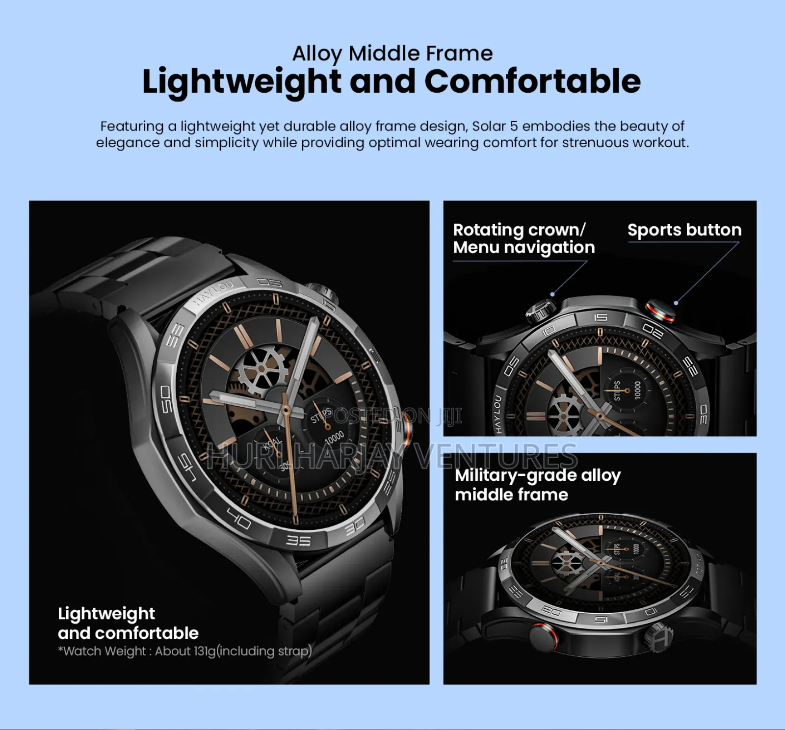 Haylou Solar 5 Smart Watch