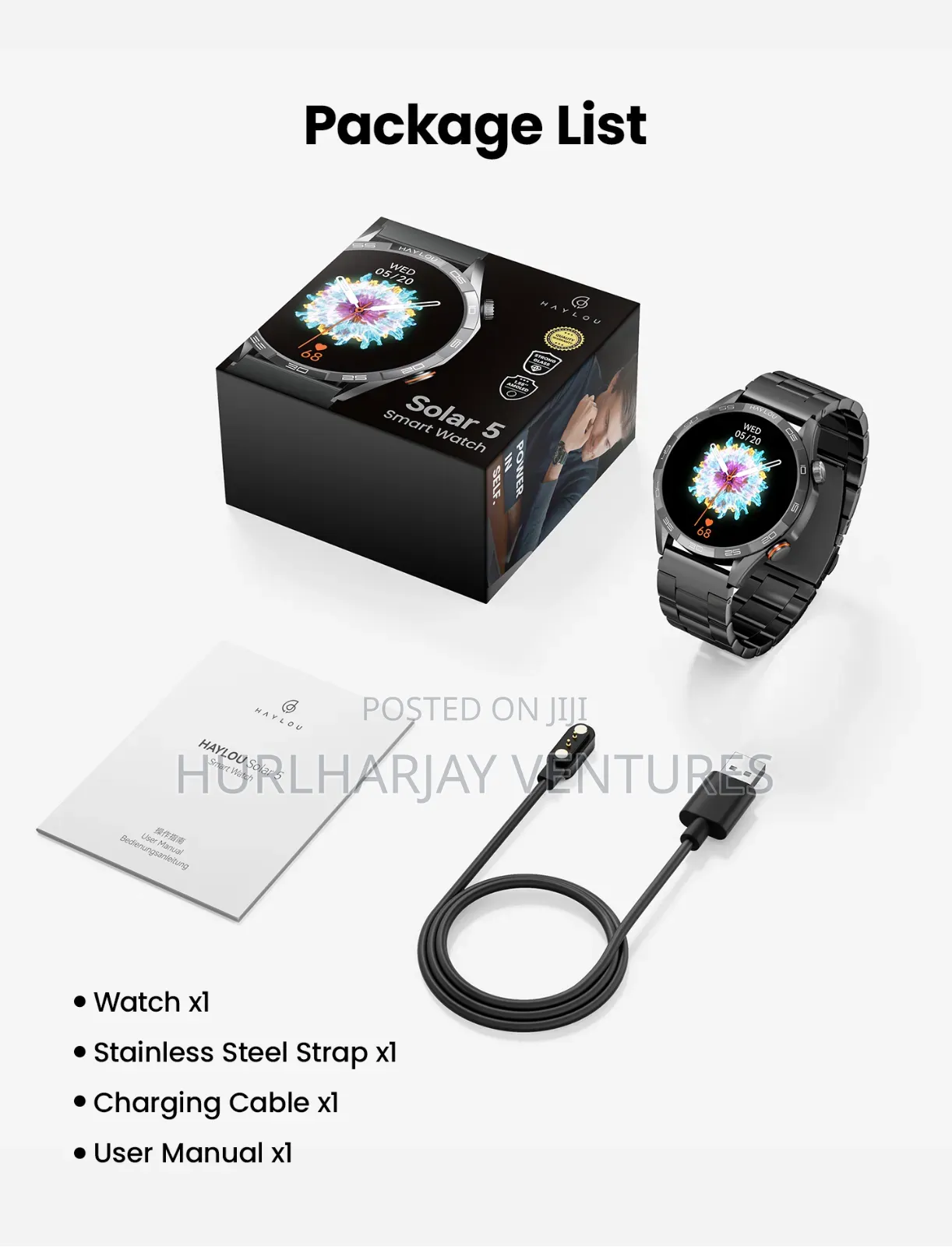Haylou Solar 5 Smart Watch