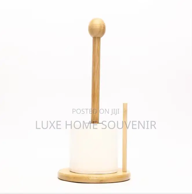 Bamboo Tissue Holder