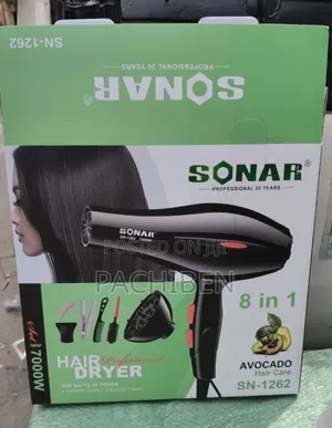 Sonar Avocado Combo 8 in 1 Hair Dryer