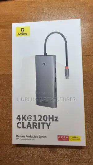 Baseus 13-in-1 Usbc Hub With 4 Display Ports