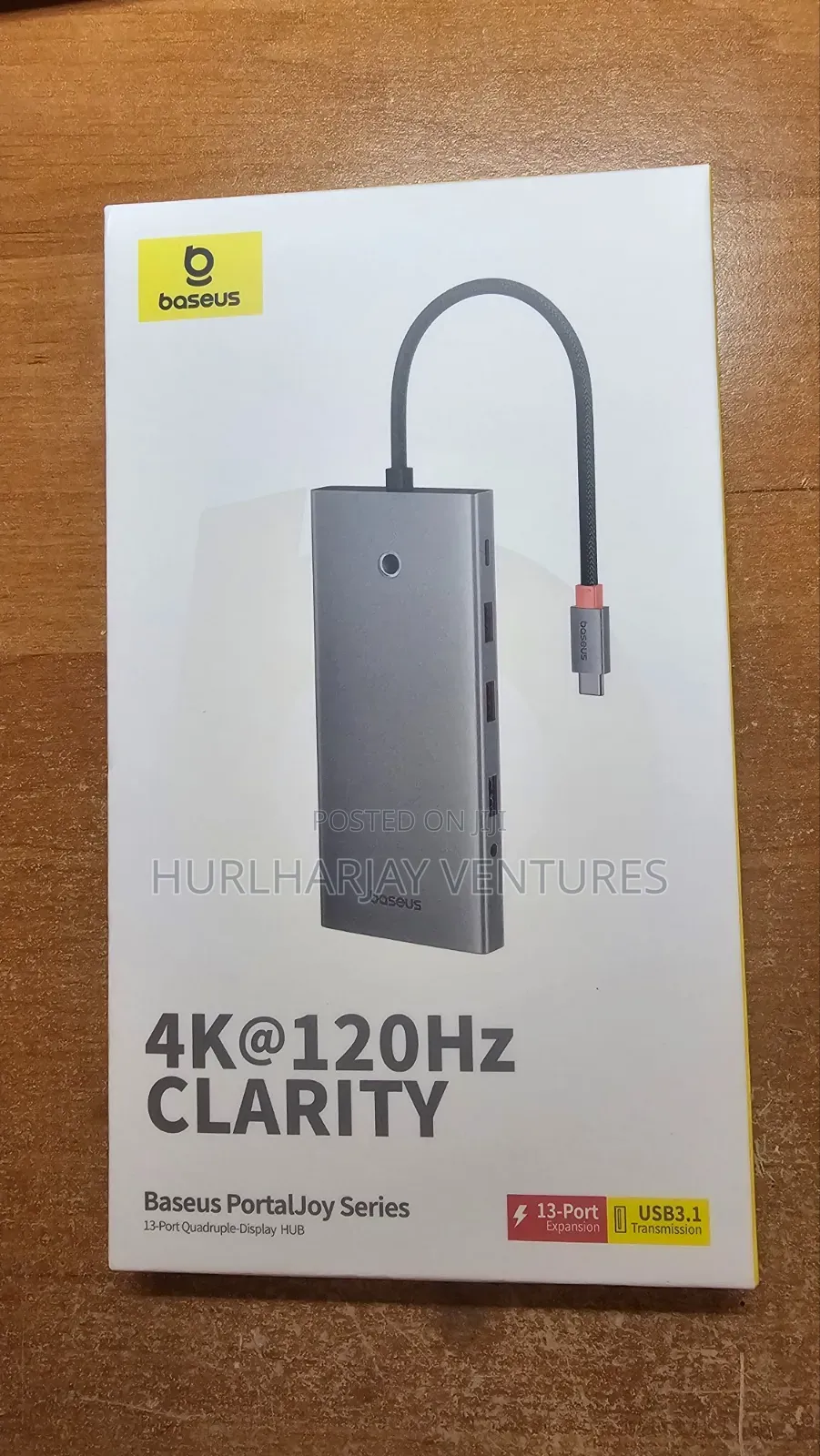 Baseus 13-in-1 Usbc Hub With 4 Display Ports