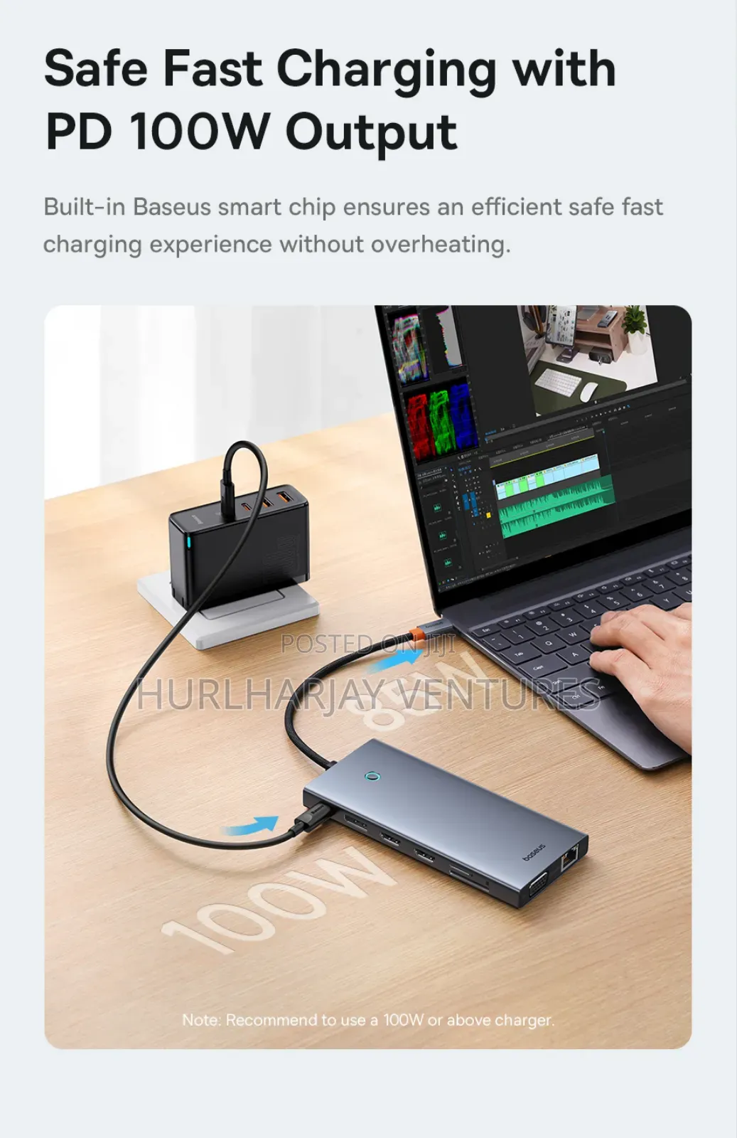 Baseus 13-in-1 Usbc Hub With 4 Display Ports