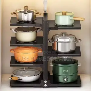 Multi Layer Kitchen Pot Storage Rack