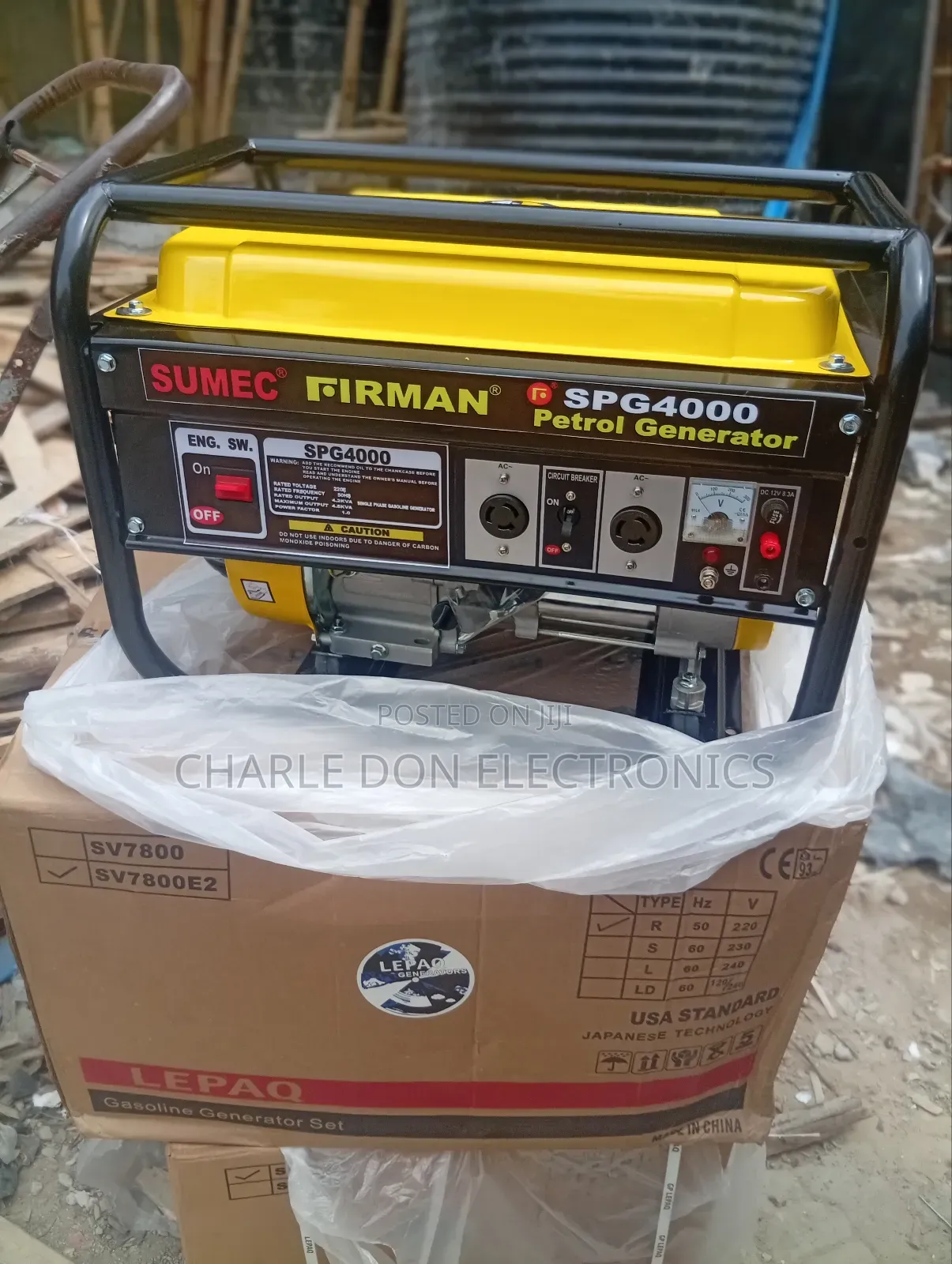 Firman 4.5kva Generator – Reliable Backup Power Solution