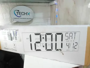 Large Digital Led Clock–30 Inch Red Led Wall Clock With Remote Control
