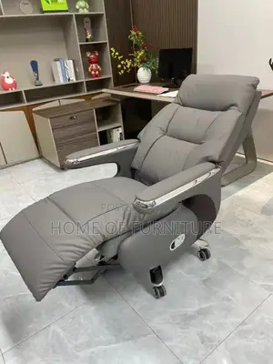 Md Reclining Office Chair + 1.2 Meter Table – Complete Executive Set