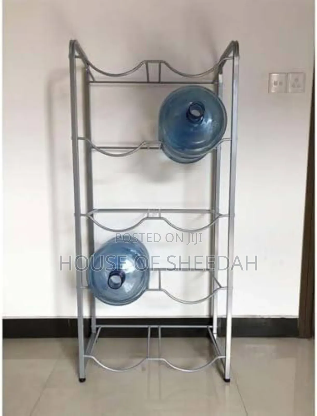 10-Gallon Water Bottle Storage Rack