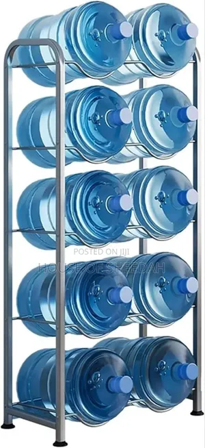 10-Gallon Water Bottle Storage Rack