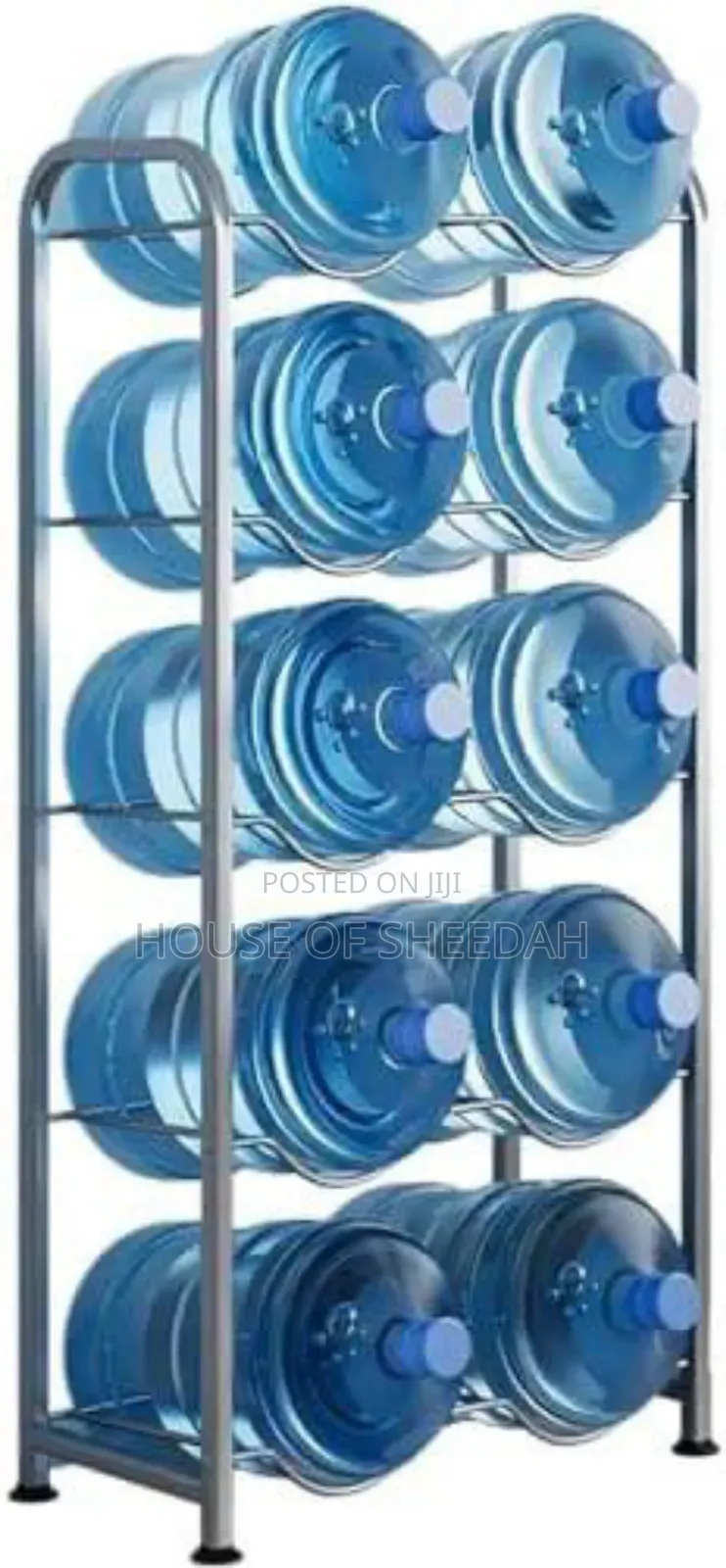 10-Gallon Water Bottle Storage Rack