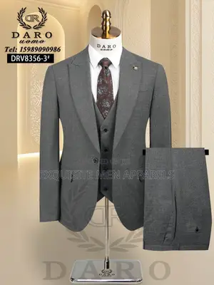 Quality Woolly Fabric Daro Turkish Men’S Suit