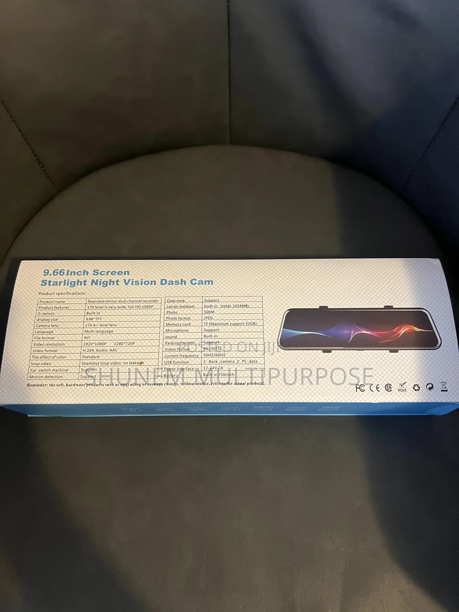 Car Mirror Dashcam
