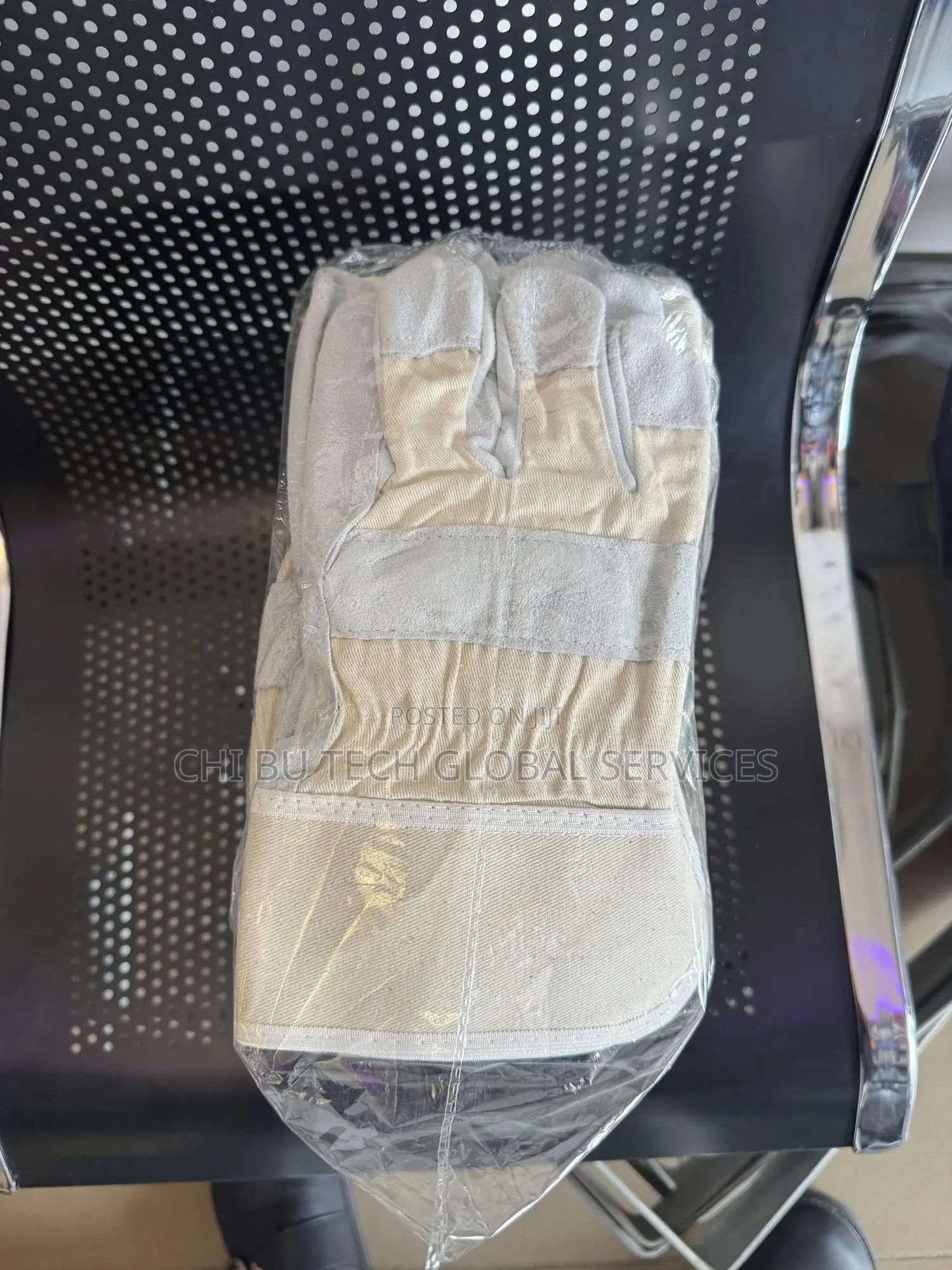 Split Leather Palm Work Gloves