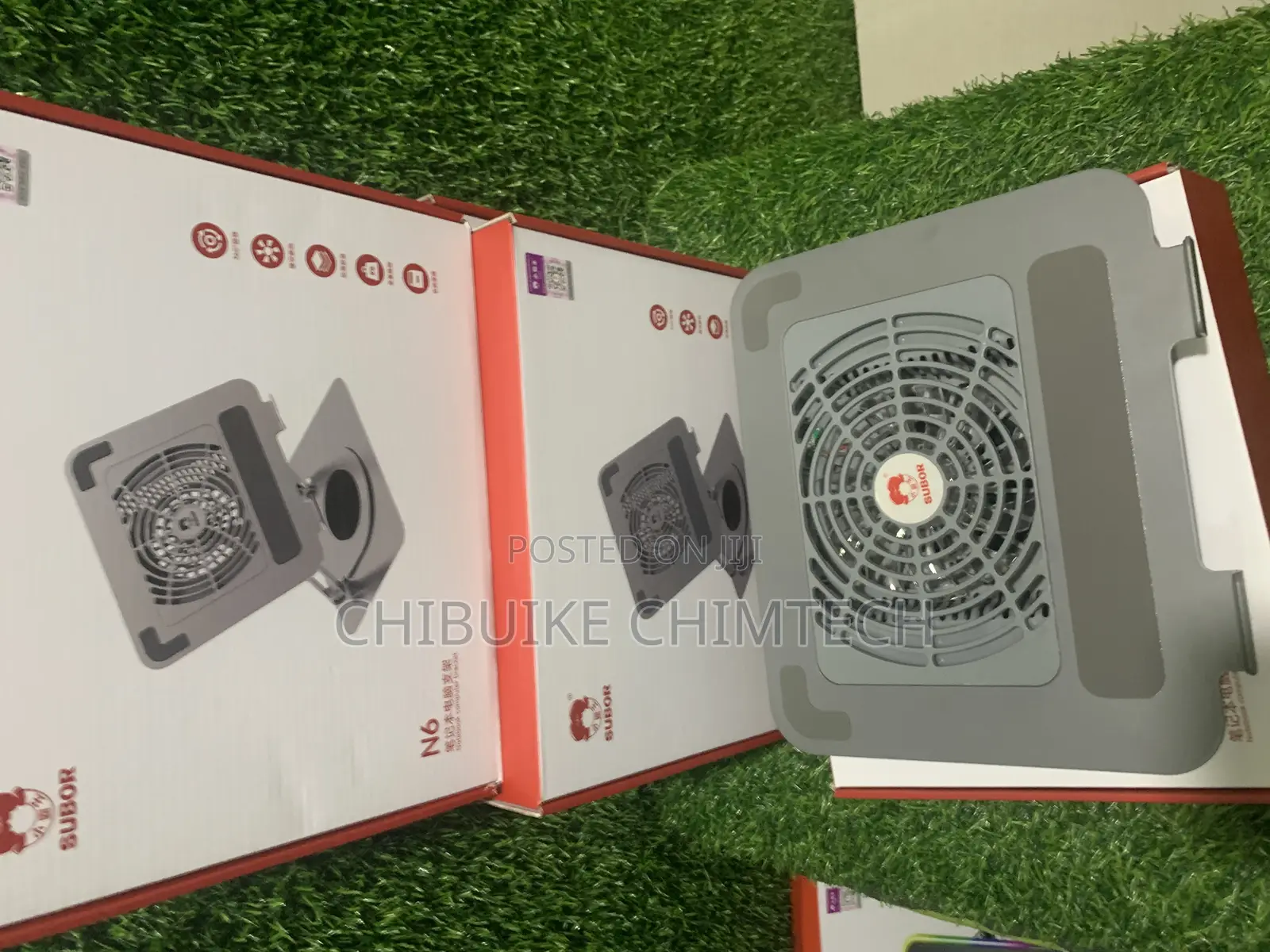 Subor N6 Laptop Stand With Cooling 360 Rotation