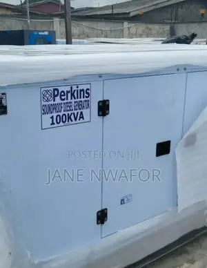 100kva Perkins Soundproof Generator – 4years Warranty Free Delivery