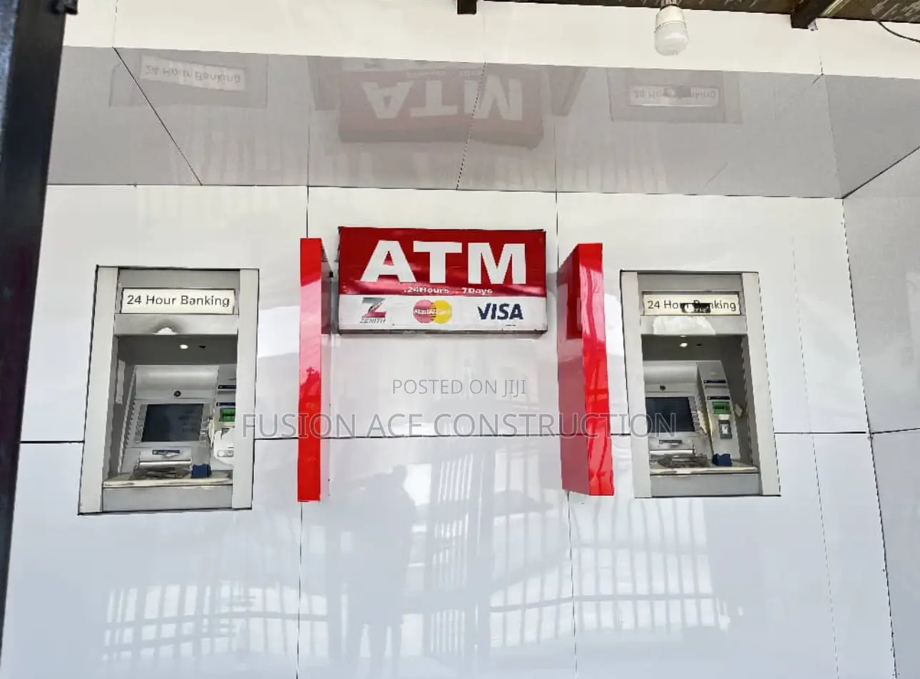 Bank Atm Wall Alucoboard Cladding