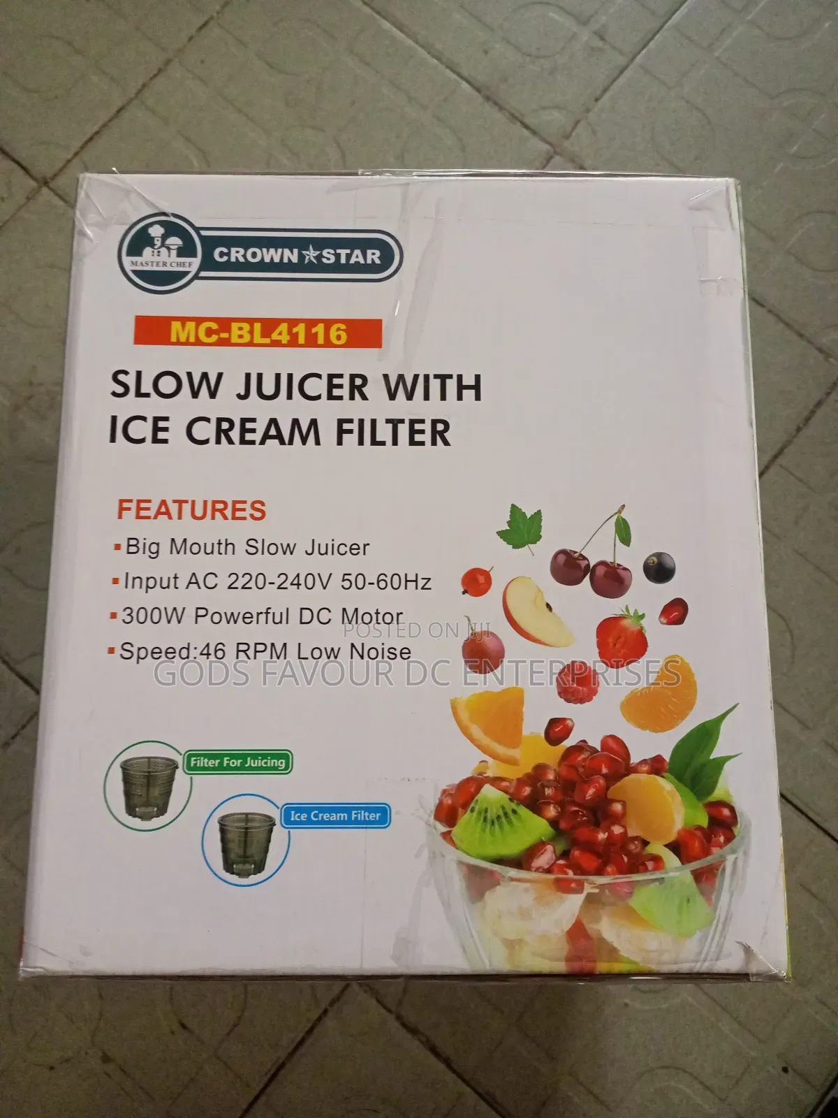Crown Star Slow Juicer