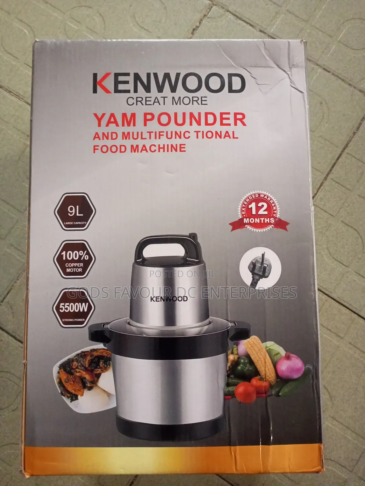 Kenwood Yam Pounder 9liters