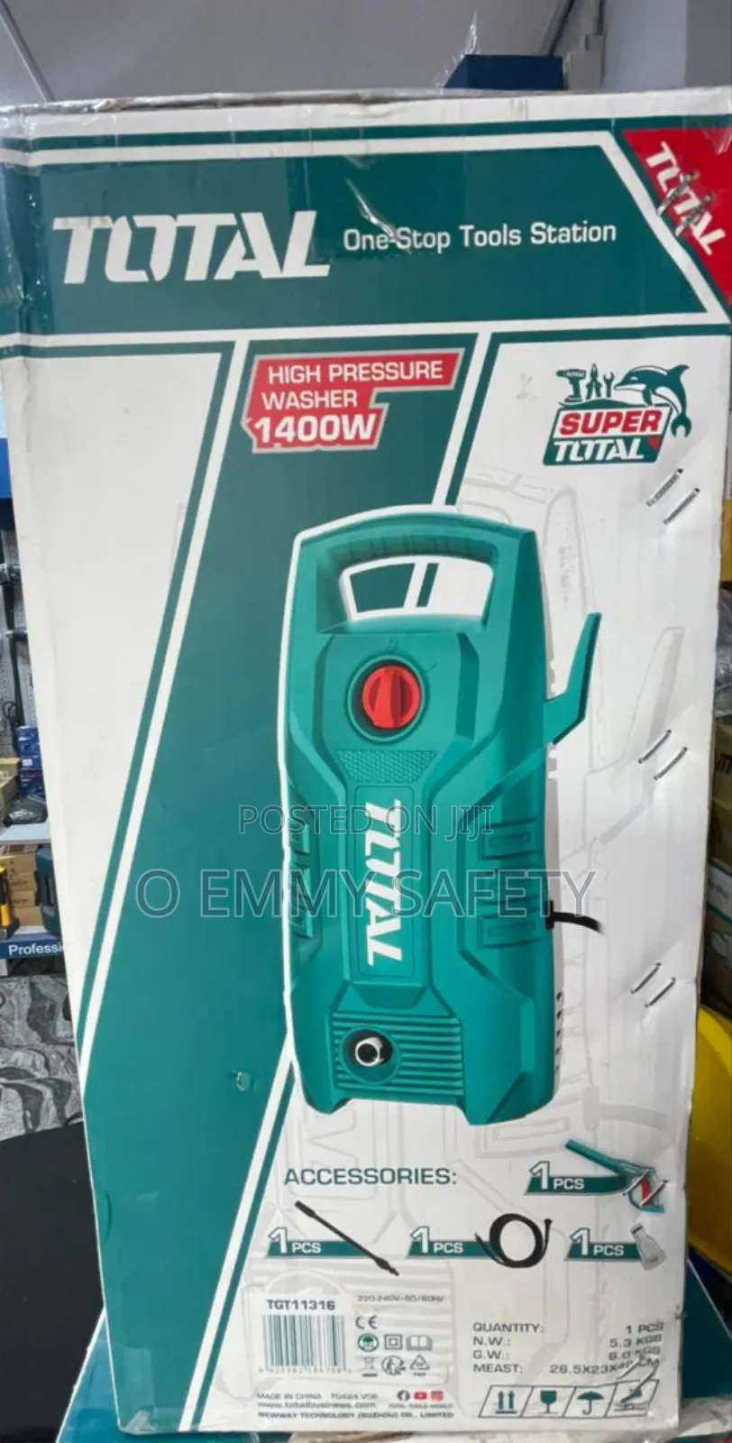 Total High Pressure Washer 1400w