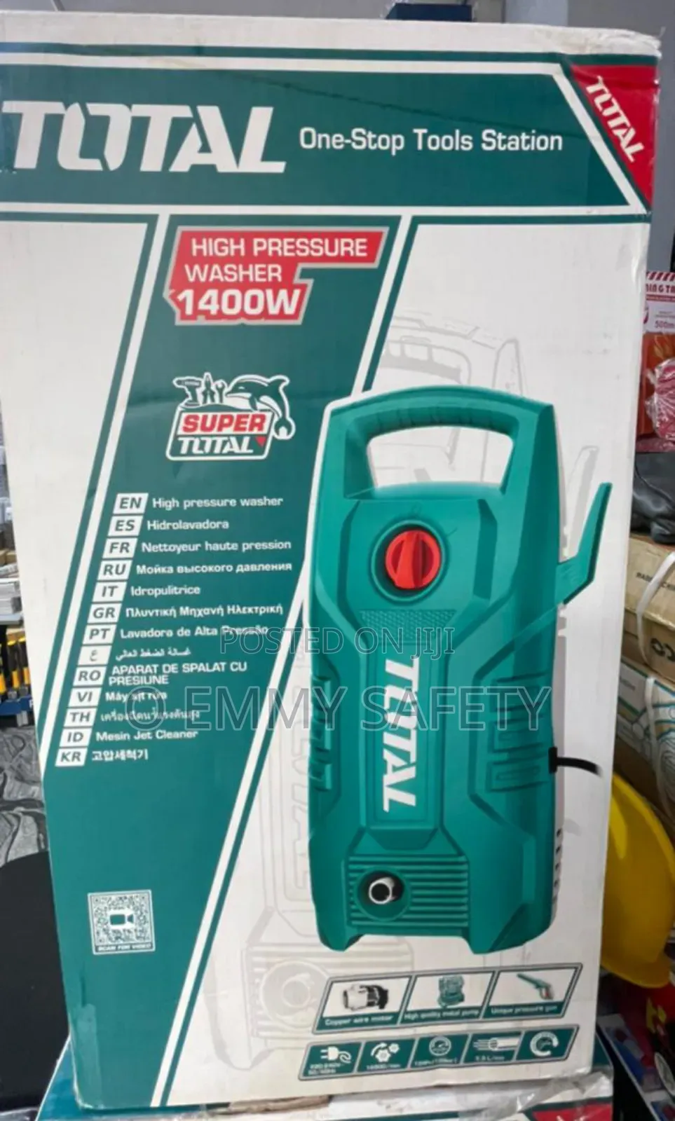 Total High Pressure Washer 1400w