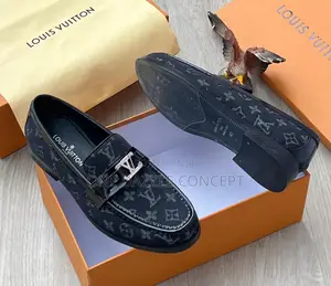 Monogram Denim Louis Vuitton Loafers