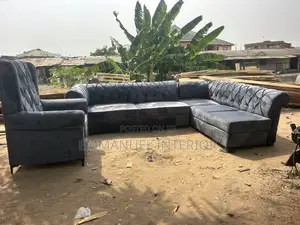 A Nice Made L Shape Chesterfield Couch