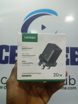 Ugreen 20w 2-Port Gan Fast Charger