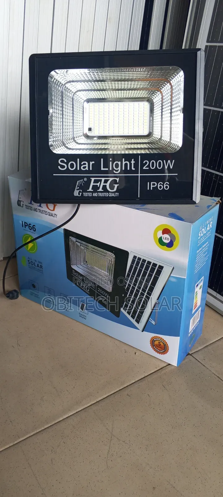 200watts FFG Solar Light