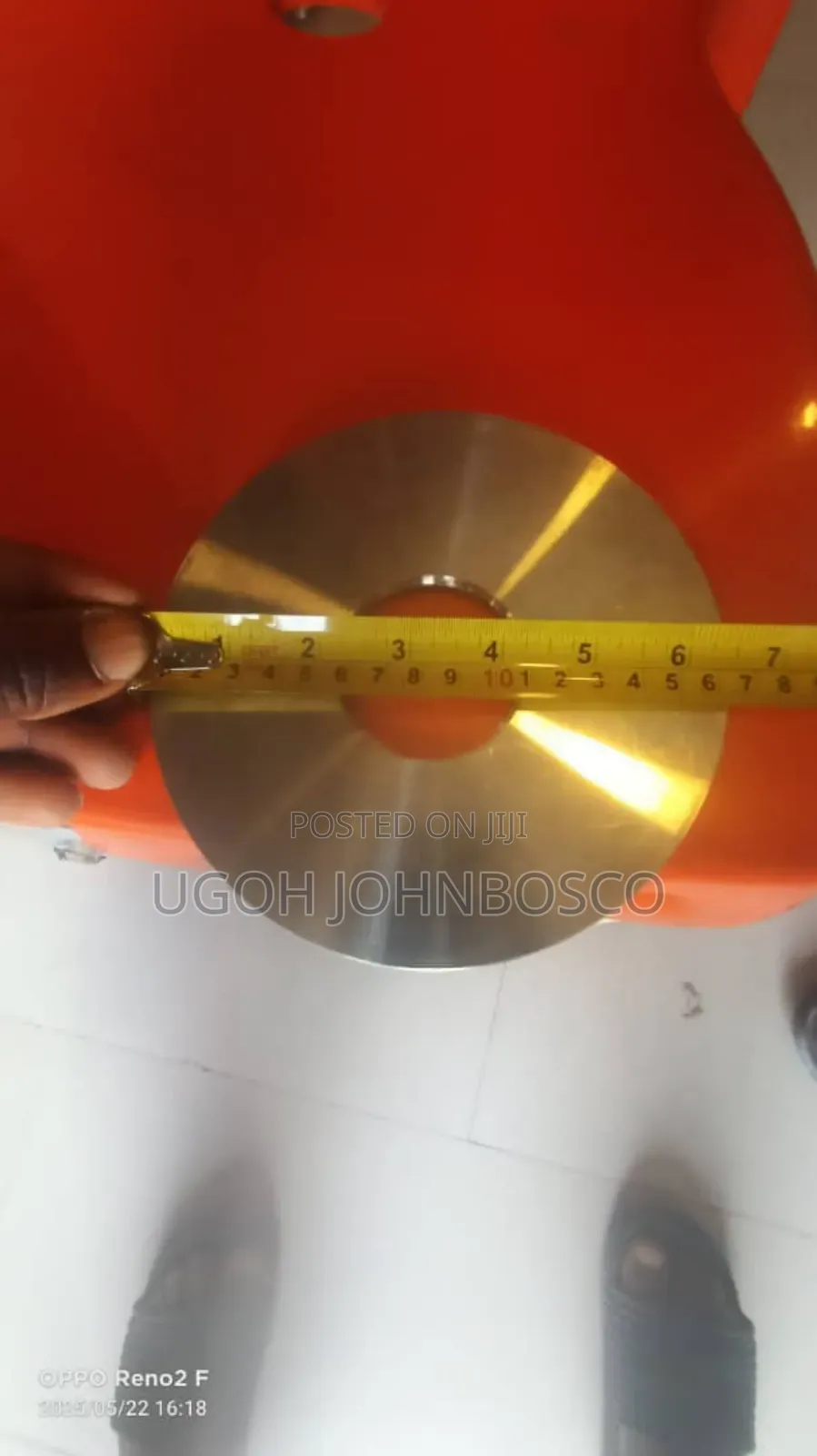 Daniel Universal Orifice Plate 6"Concentric Bore Size: 2" 316ss