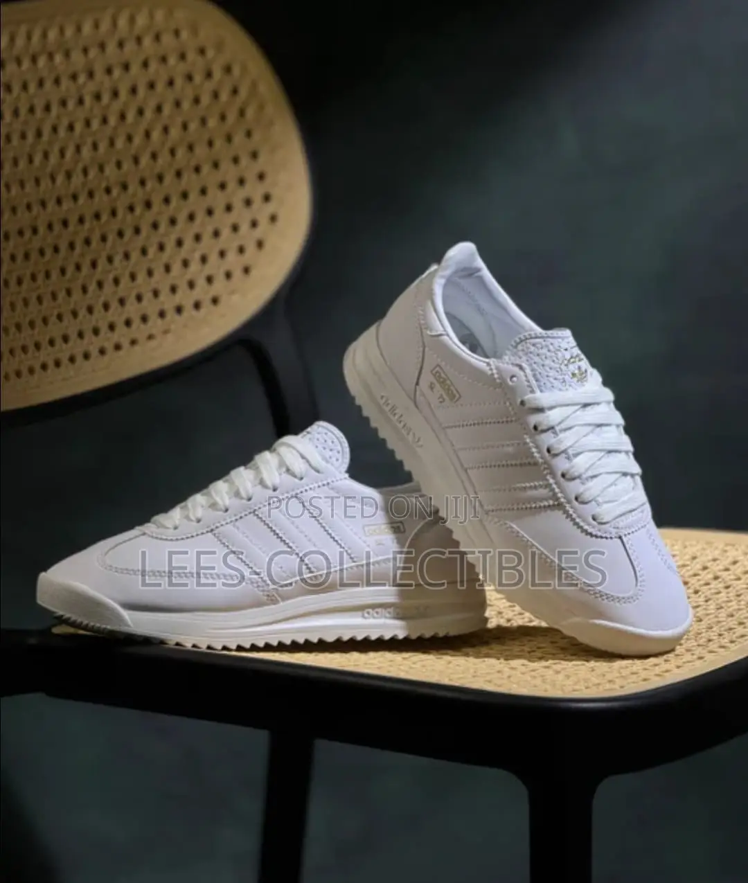 Adidas Original Sl72 Triple White Sneakers