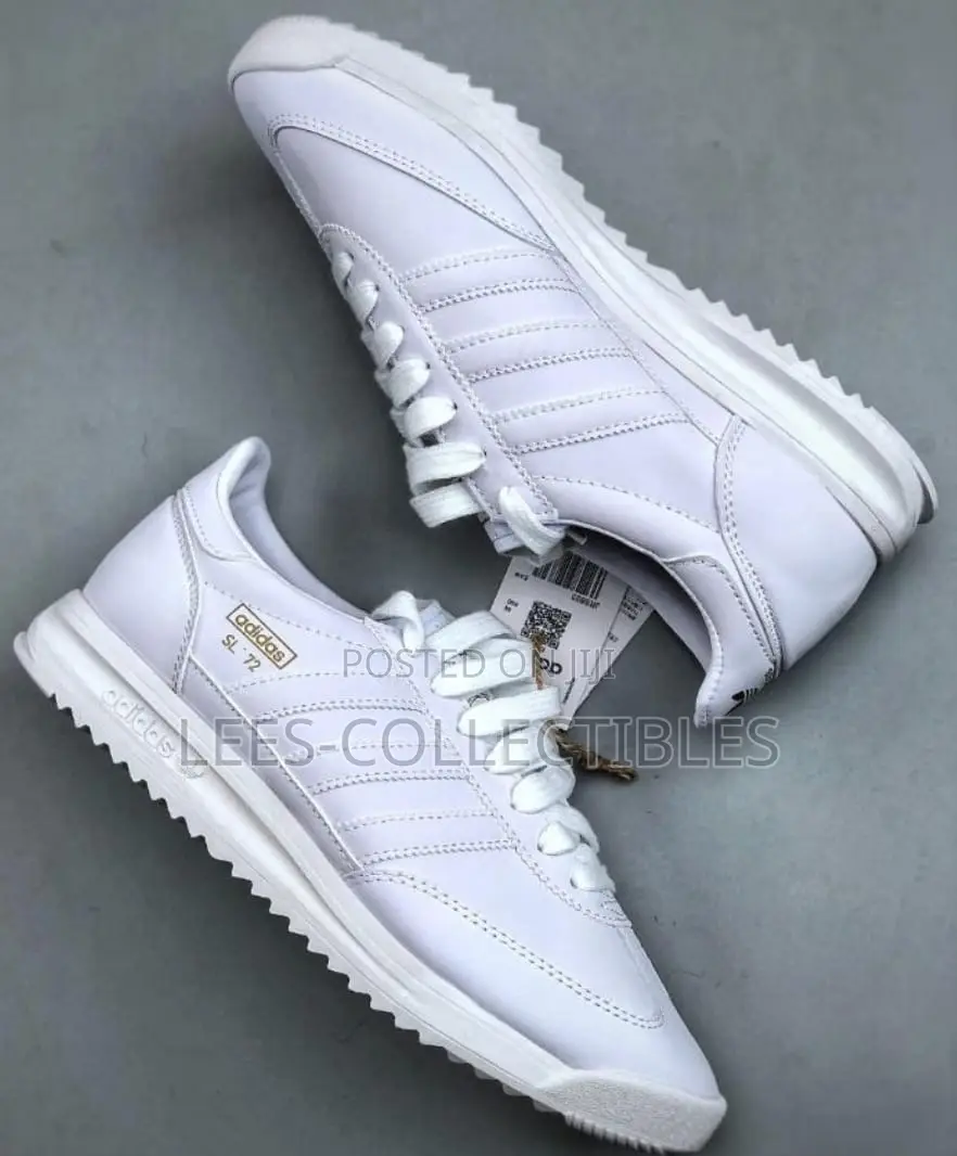 Adidas Original Sl72 Triple White Sneakers