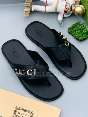 Top Quality Gucci Leather Slippers