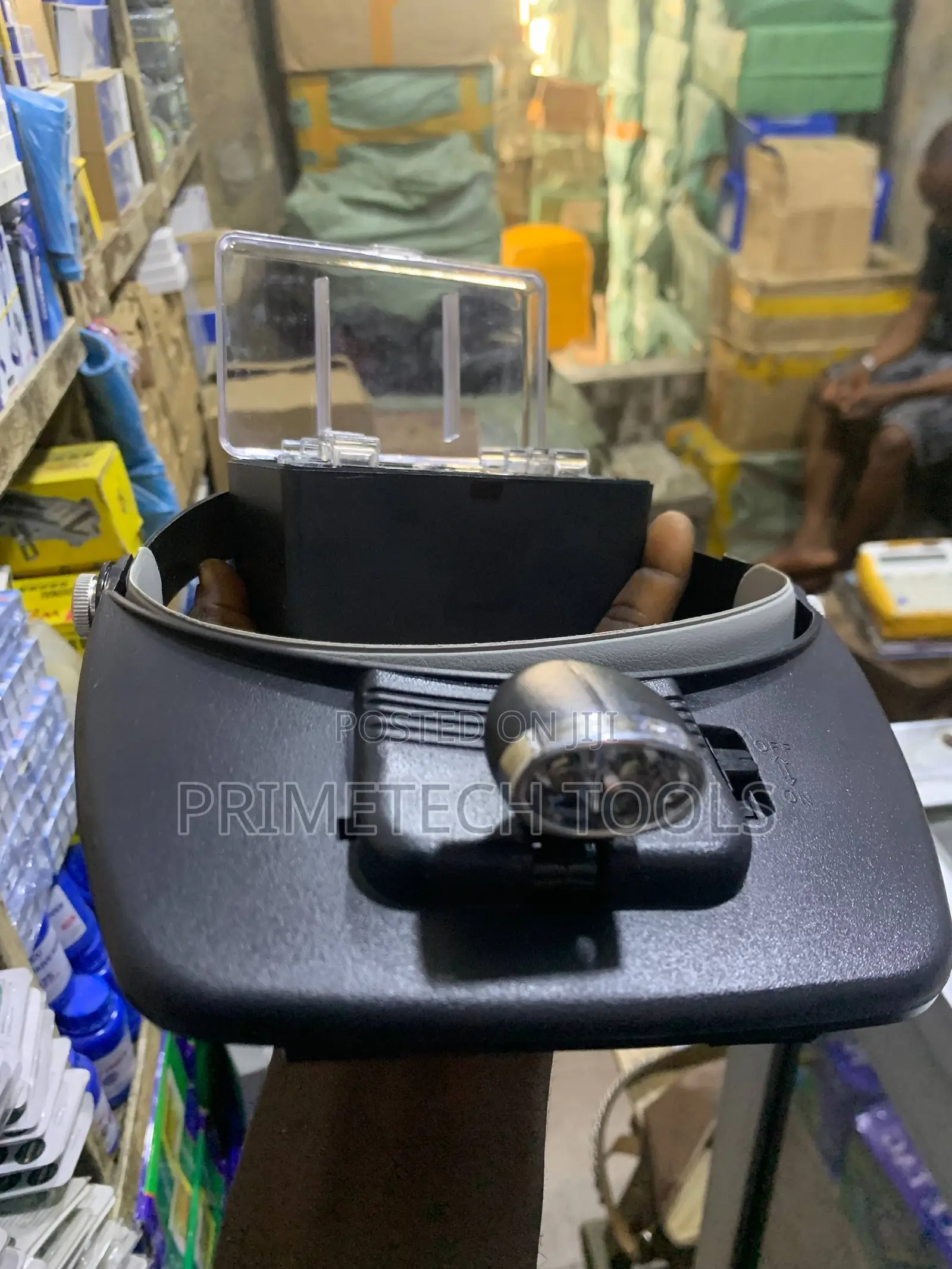 Light Head Magnifying Glass