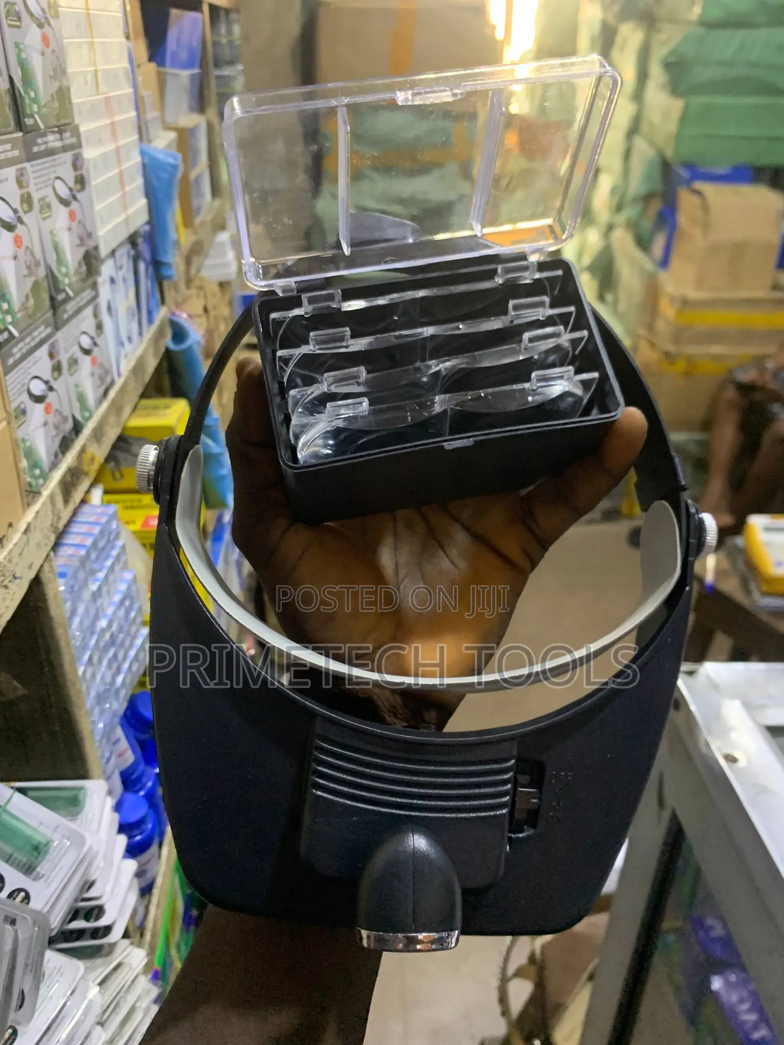 Light Head Magnifying Glass