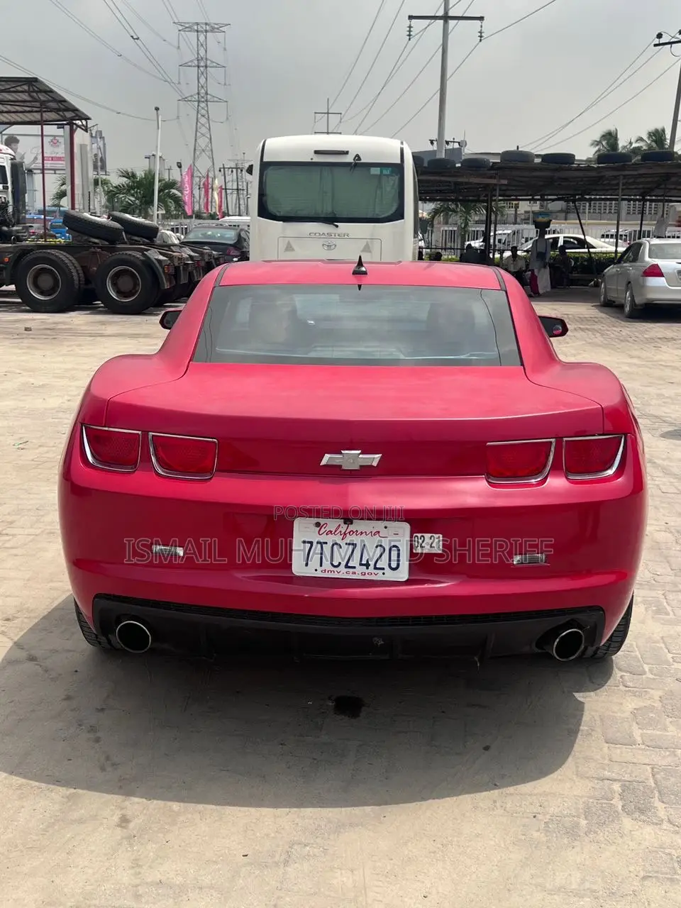Chevrolet Camaro LT Automatic 2011 Red